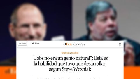 ''Jobs no era un genio natural'': Esta es la habilidad que tuvo que desarrollar, según Steve Wozniak