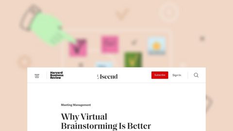 Why Virtual Brainstorming Is Better for Innovation