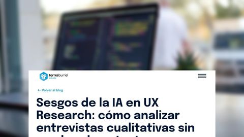 Cómo usar la IA en entrevistas UX sin perder contexto ni criterio humano