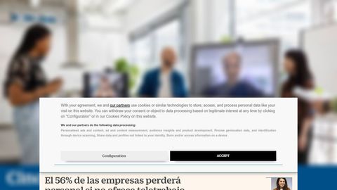 El 56% de las empresas perderá personal si no ofrece teletrabajo