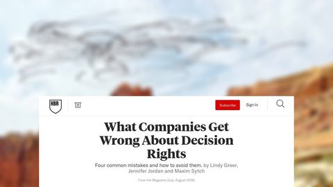 Los errores de las empresas al repartir la autoridad en las decisiones