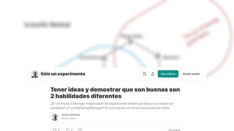 Tener ideas y demostrar que son buenas son 2 habilidades diferentes