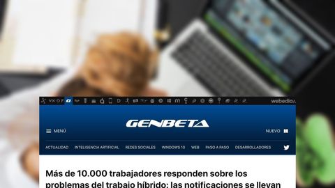 Más de 10.000 trabajadores responden sobre los problemas del trabajo híbrido: las notificaciones se llevan la mitad de la jornada