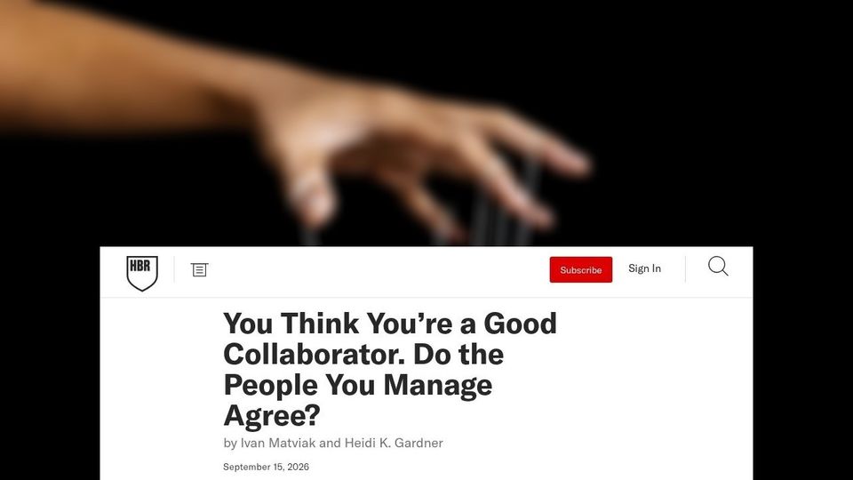 Los directivos creen que colaboran bien, pero sus equipos no siempre opinan lo mismo