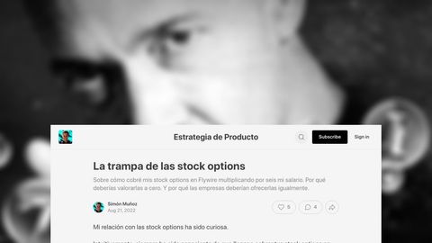 La trampa de las stock options