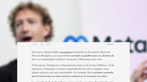Meta avala que sus IAs tengan conversaciones románticas con niños