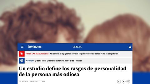 Un estudio define los rasgos de personalidad de la persona más odiosa