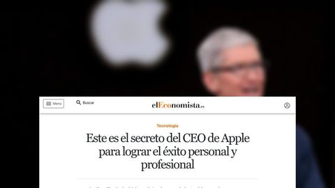 Este es el secreto del CEO de Apple para lograr el éxito personal y profesional