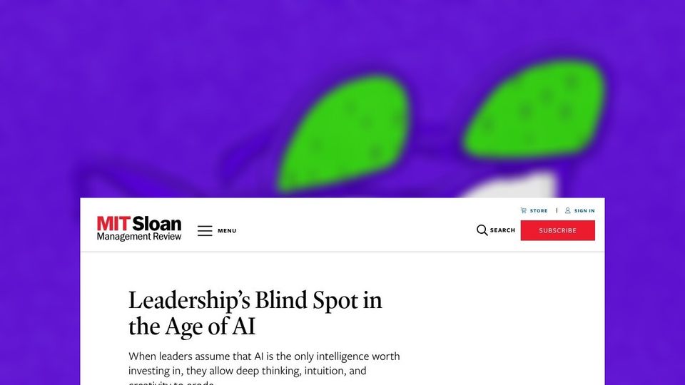 El punto ciego del liderazgo ante la inteligencia artificial