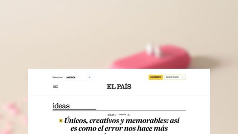 Únicos, creativos y memorables: así es como el error nos hace más humanos