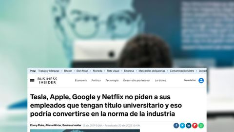 Tesla, Apple, Google y Netflix no piden a sus empleados que tengan título universitario y eso podría convertirse en la norma de la industria