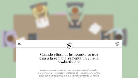 Cuando eliminar las reuniones tres días a la semana aumenta un 73% la productividad