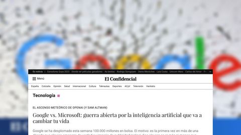 Google vs. Microsoft: guerra abierta por la inteligencia artificial que va a cambiar tu vida