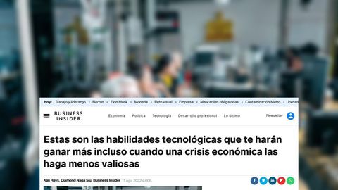 Estas son las habilidades tecnológicas que te harán ganar más incluso cuando una crisis económica las haga menos valiosas