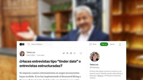 ¿Haces entrevistas tipo “tinder date” o entrevistas estructuradas?