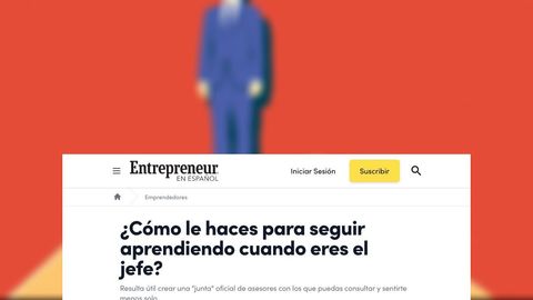 ¿Cómo haces para seguir aprendiendo cuando eres el jefe?