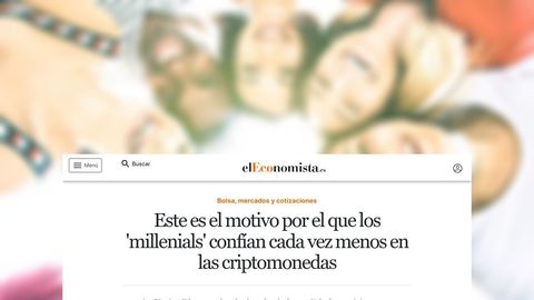 Este es el motivo por el que los 'millenials' confían cada vez menos en las criptomonedas