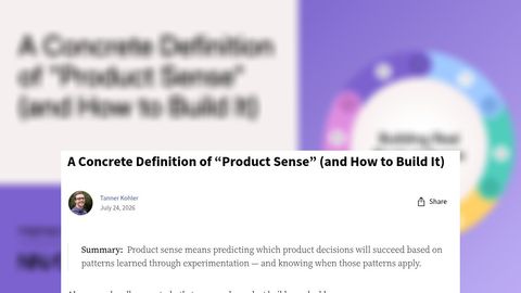 Qué es el criterio de producto y cómo se desarrolla con experiencia real